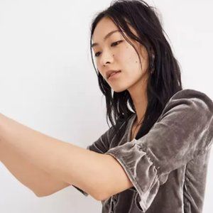 Madewell Velvet Daylight Top